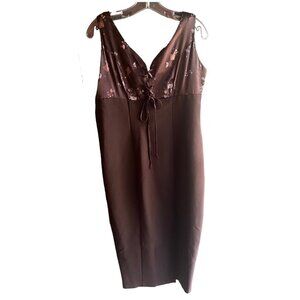 Sleeveless Corset Bodycon Midaxi Shift Dress, size(s) 6/8